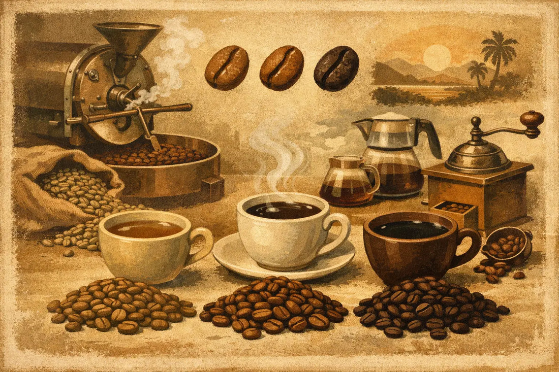 Coffee Roast Levels Explained Clearly